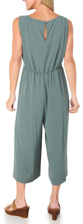 Thumbnail 2: Connected Apparel Women's Sleeveless Tie Front Jumper 