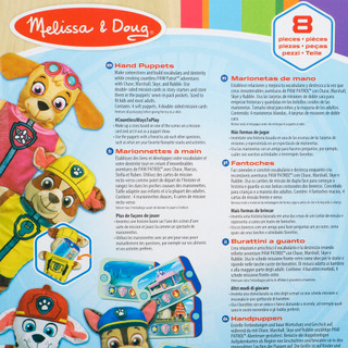 Thumbnail 2: Paw Patrol 8 Pc Hand Puppets  