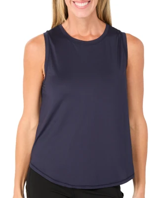 Thumbnail 1: Golftini Women's Sleeveless Active Solid Tank 