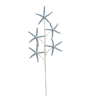 Thumbnail 1: Magical Season 21" Blue Starfish Christmas Tree Pick 