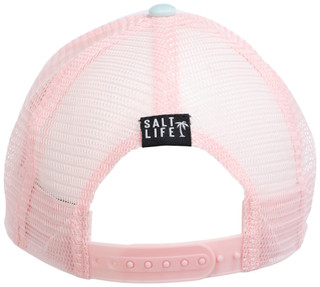Thumbnail 3: Salt Life Flamingo Rainbow Snapback 