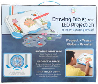 Thumbnail 2: SIMPLY TECH  Drawing Tablet with LED Projection 