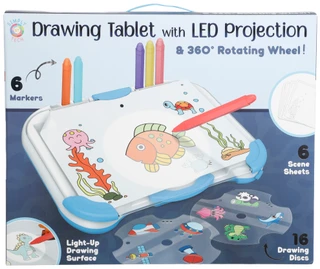 Thumbnail 1: SIMPLY TECH  Drawing Tablet with LED Projection 