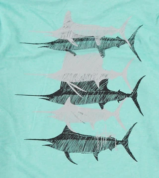 Thumbnail 2: Guy Harvey Big Boys Long Sleeve Hooded Shirt 