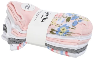 Thumbnail 2: Martha Stewart Women's 6 Pk Half Cushion Low Cut Socks 