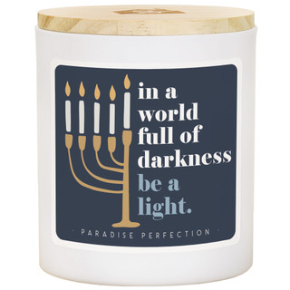 Thumbnail 1: SINCERE SURROUNDINGS Hanukkah Scented Candle 