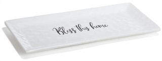 Thumbnail 1: Home Essentials 11x5 Bless this Home Platter 