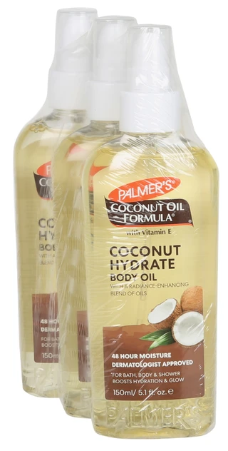 Thumbnail 1: Palmer's 5.1 oz Coconut Hydrate Body Oil 