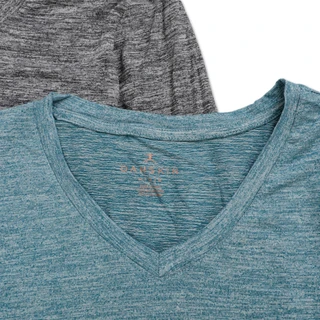 Thumbnail 2: Danskin Women's 2 Pk Active V-Neck Long Sleeve Tops 