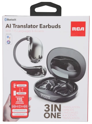 Thumbnail 1: RCA 3-in-1 AI Translator Earbuds 