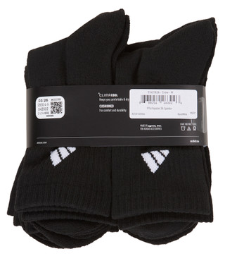 Thumbnail 2: Adidas Women's 6 Pk Cushioned Climacool Crew Socks 