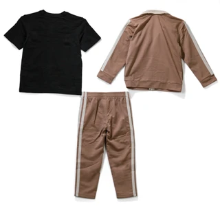 Thumbnail 2: Adidas Little Boys 3 Pc Active Pants Set 