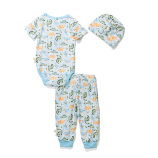 Thumbnail 2: MILKBERRY Baby Boys 3 Pc Pants Set 