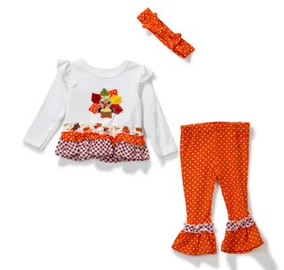 Thumbnail 1: Baby Essentials Baby Girls 3 Pc Pants Set 