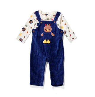 Thumbnail 1: Baby Starters Baby Boys 2 Pc Fall Jumpsuit Set  