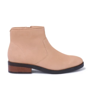 Thumbnail 3: Lands' End Women's Suede Zip Ankle Booties 
