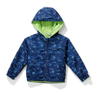 Thumbnail 1: Beau & Bear Toddler Boys Printed Reversible Jacket 