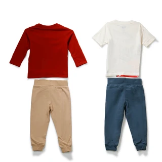 Thumbnail 2: Disney Toddler Boys 4 Pc Joggers Set 