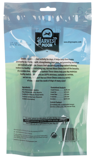 Thumbnail 2: Harvest Moon 3 Pk Hide Free Puffed Peanut Butter Braided Twists 
