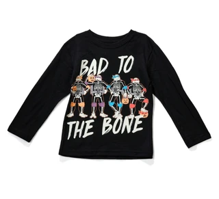 Thumbnail 1: TMNT Little Boys Halloween Graphic Tee  