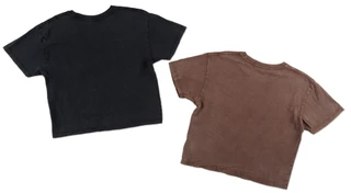 Thumbnail 2: Social Culture Juniors 2 Pk Super Soft Vintage Wash Tees 