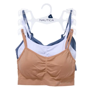 Thumbnail 1: Nautica Women's 3 Pk Seamless Padded Bras  