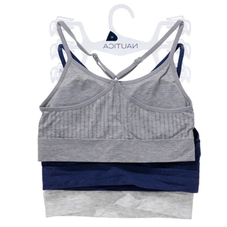 Thumbnail 2: Nautica Women's 3 Pk Seamless Padded Bralettes  