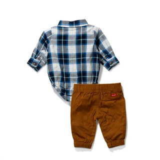 Thumbnail 2: Wrangler Baby Boys 2 Pc Pants Set 