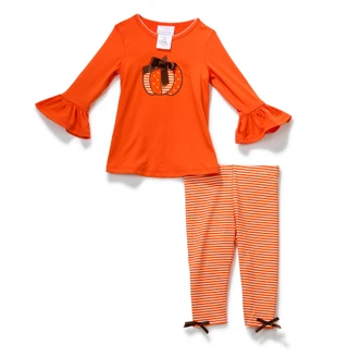 Thumbnail 1: Bonnie Baby Baby Girls 2 pc Leggings Set  