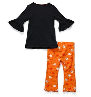 Thumbnail 2: Bonnie Jean Baby Girls 2 Pc Halloween Leggings Set  