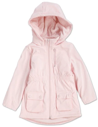 Thumbnail 1: Penelope Mack Little Girls Plush Lined Water Resistant Jacket 