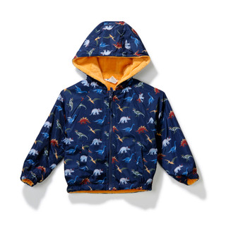 Thumbnail 1: Beau & Bear Toddler Boys Printed Reversible Jacket 