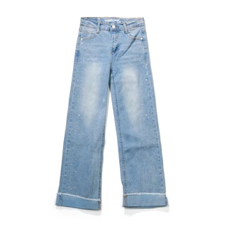 Thumbnail 1: Wallflower Little Girls Rhinestone Jeans  