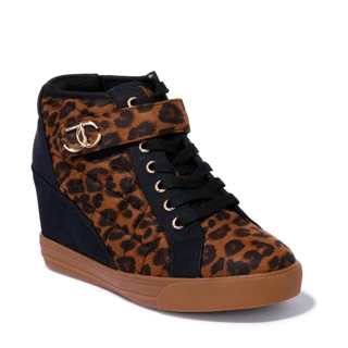 Thumbnail 1: Juicy Couture Women's Journey Platform Wedge Sneakers 