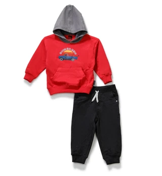 Thumbnail 1: Quiksilver Toddler Boys 2 Pc Fleece Jogger Set 