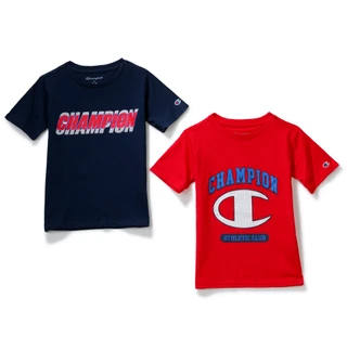 Thumbnail 1: Champion Little Boys 2 Pk Logo Tees 