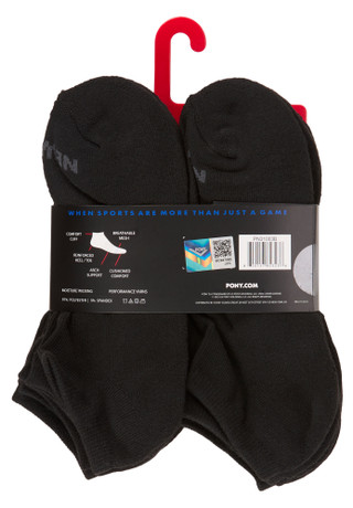 Thumbnail 2: Pony Men's 12 Pk Cushioned Low Cut Socks 