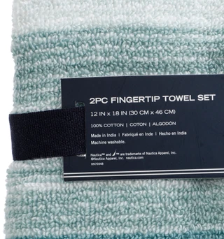 Thumbnail 2: Nautica 2 Pk Fingertip Towel Set 
