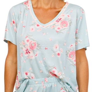 Thumbnail 3: Flora by Flora Nikrooz Women's 2 Pc Floral Pajama Pants Set 