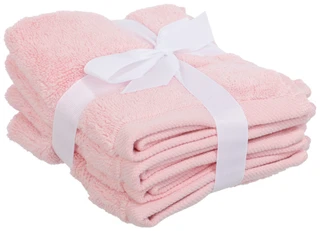 Thumbnail 2: SHABBY CHIC 4 Pk Zero Twist Wash Cloth Set 