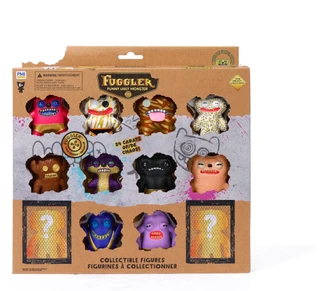 Thumbnail 1: Fuggler 12 Pk Funny Ugly Monster Collectible Figures  