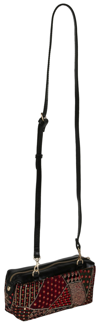 Thumbnail 2: Patricia Nash Joliet Velvet Patchwork Crossbody Bag 