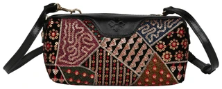 Thumbnail 1: Patricia Nash Joliet Velvet Patchwork Crossbody Bag 