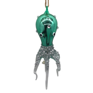 Thumbnail 1: Magical Season Glass Octopus with Beads Ornament 