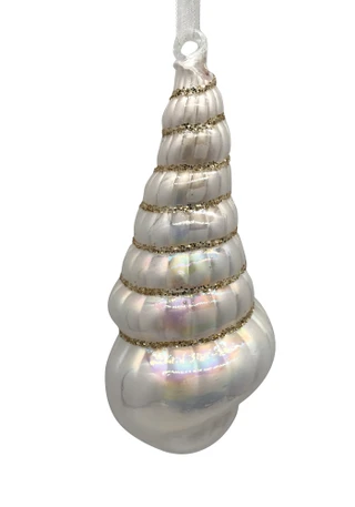 Thumbnail 2: Magical Season Glass Conch Shell Ornament 