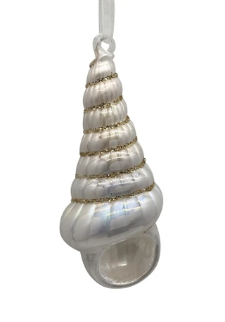 Thumbnail 1: Magical Season Glass Conch Shell Ornament 