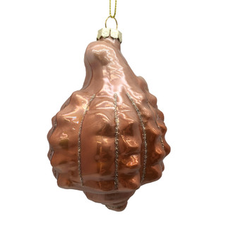 Thumbnail 2: Magical Season Glass Conch Shell with Pearls Ornament 