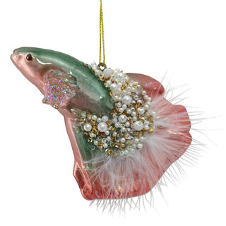 Thumbnail 2: Magical Season Glass Betta Fish Ornament 