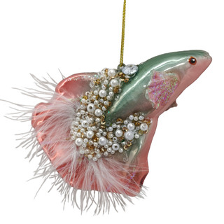 Thumbnail 1: Magical Season Glass Betta Fish Ornament 