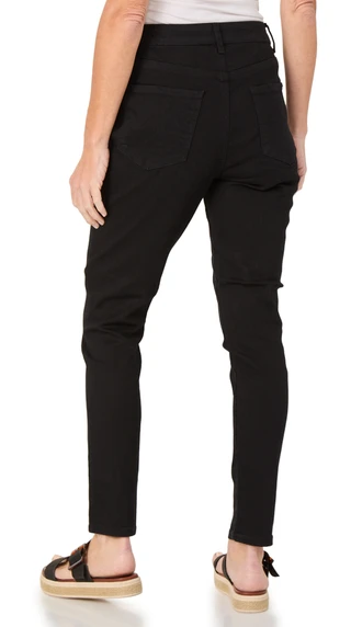 Thumbnail 2: Express Women's Skinny Mid-Rise Hyper Stretch Jeans 
